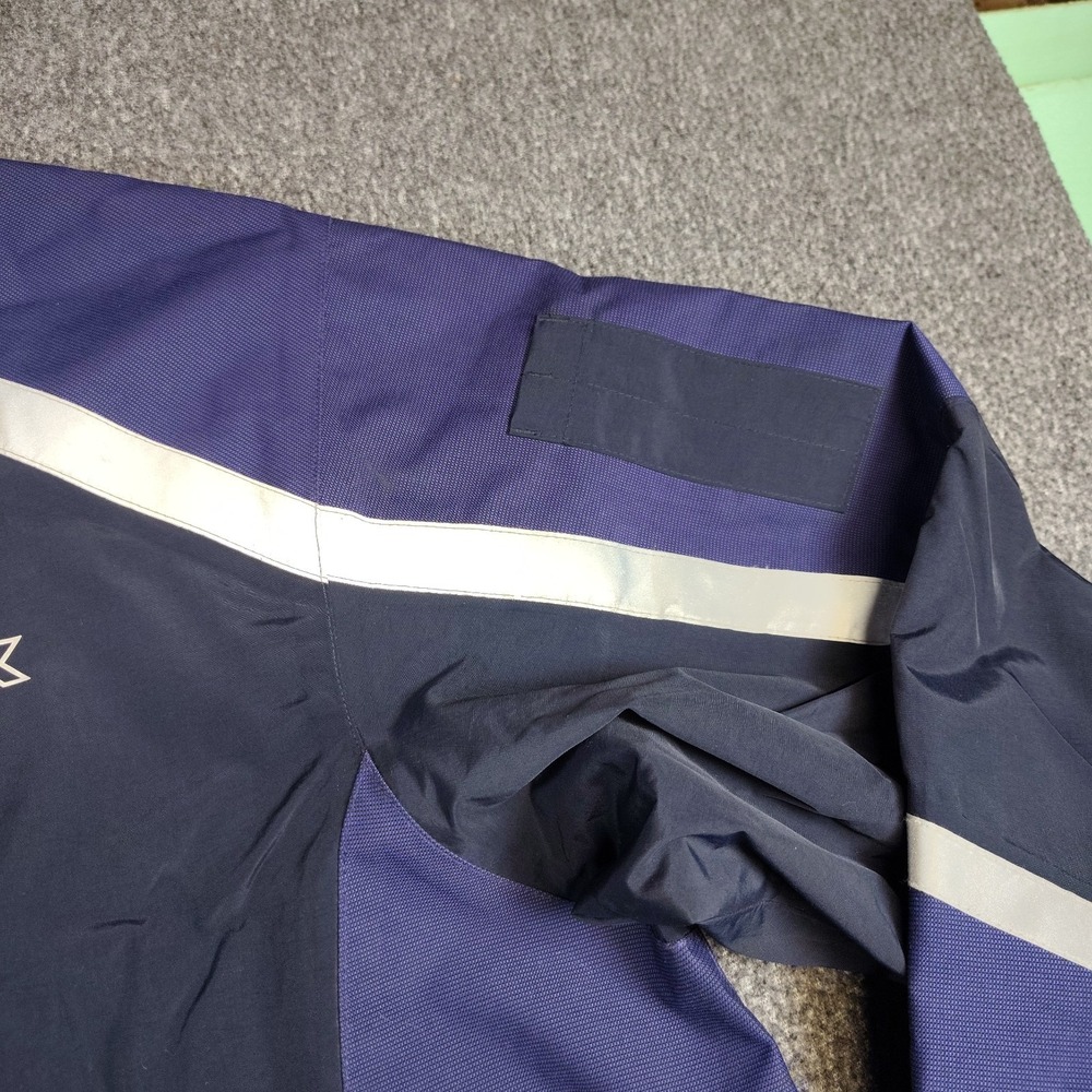 FedEx Stan Herman Reflective Hooded Work Jacket Coat Mens 3x - Picture 4 of 8